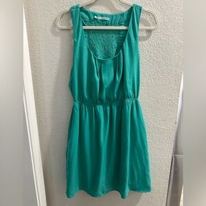 Maurices Teal Backless Dress